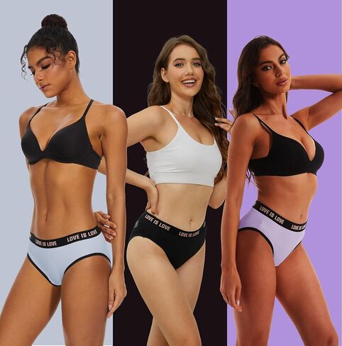 3 قطع - سراويل داخلية من نوع Gaff للملابس الداخلية للنساء المتحولين جنسيًا، مريحة/ناعمة مخفية in Kuwait