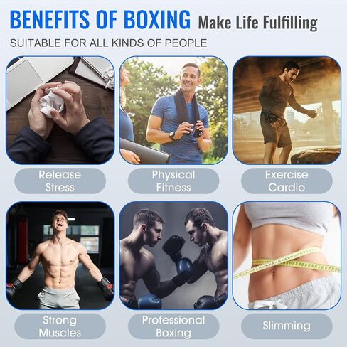 Reflex Speed Bag Thick Base Punching Bag Free Standing Boxing Bag with Adjustable Height & Reinforced Spring Strong Durable Relief Stress Ball for Boxer Fitness Person in Saudi Arabia