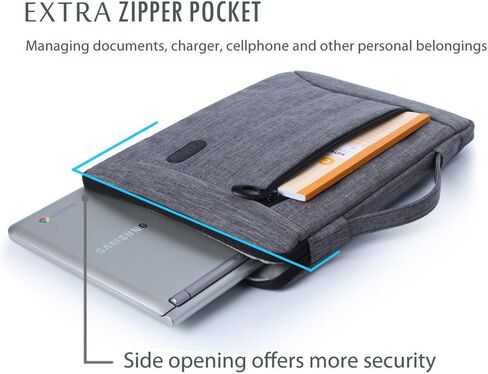 ProCase Tablet Laptop Bag Sleeve Case Cover with Size Zipper, Protective Sleeve Bag for Tablet Laptop Ultrabook Notebook MacBook in Saudi Arabia