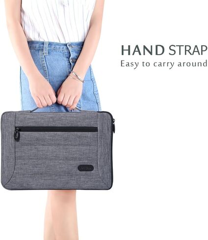 ProCase Tablet Laptop Bag Sleeve Case Cover with Size Zipper, Protective Sleeve Bag for Tablet Laptop Ultrabook Notebook MacBook in Saudi Arabia