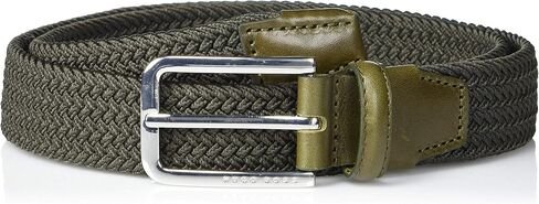 BOSS Men's Woven Belt_Obsolete in Saudi Arabia