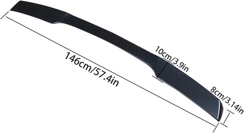 ABS Plastic Rear Trunk Lip Spoiler Wing ZR1 Replacement for 2005-2013 Corvette C6 in Saudi Arabia