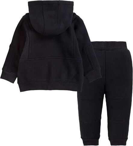 Nike Baby Boy's Air Pullover Pants Set (Infant) Black 24 Months (Infant) in Saudi Arabia