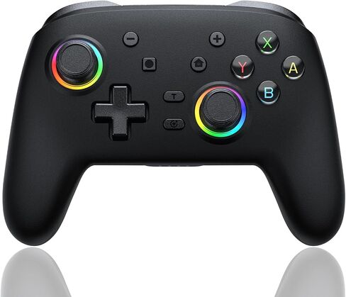 AROEVEIB Switch Controllers, Switch Pro Controller Support Dual Vibration/Motion Control/6-Axis Gyro, Compatible with Nintendo Switch/Switch Lite/OLED in Saudi Arabia