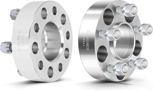 ECCPP 2X 1.5 inch 5 Lug 5x114.3 hubcentric Wheel Spacer 5x4.5 to 5x4.5 fits for Ford Mustang for Mark 7 for B2500 with 1/2" x20 Studs in Saudi Arabia