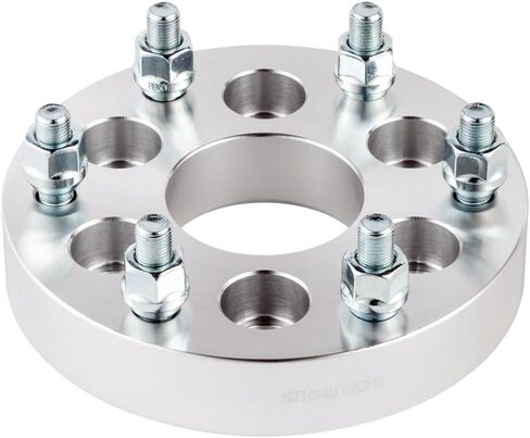 DCVAMOUS 4PC 6x4.5 to 6x5.5 Wheel Adapters 1.25 Inch with 12x1.25 Studs Compatible with Nissan 6 Lug 6x114.3 to 6x139.7 for 2005-2023 Frontier | 2005-2014 Pathfinder | 2005-2015 Xterra in Saudi Arabia