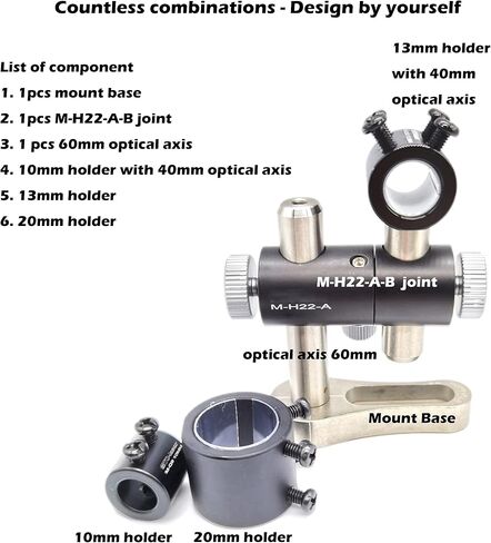 BMT Versatile 3D Laser module mount for laser optics alignment (B full set) (LDT-LM) in Saudi Arabia