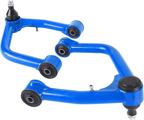 FLYCLE Black Front Upper Control Arms for 95-02 4Runner, 2 PCS 2-4" Lift Black White Grain Tubular Front Suspension Control Arm Compatible with 1995-2004 Tacoma in Saudi Arabia