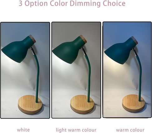 Himmel Desk Lamp, Adjustable Metal Table Lamp, Children's Table Lamp for Bedroom, Living Room, E27 Socket Reading Next to Lamp (White) in Saudi Arabia