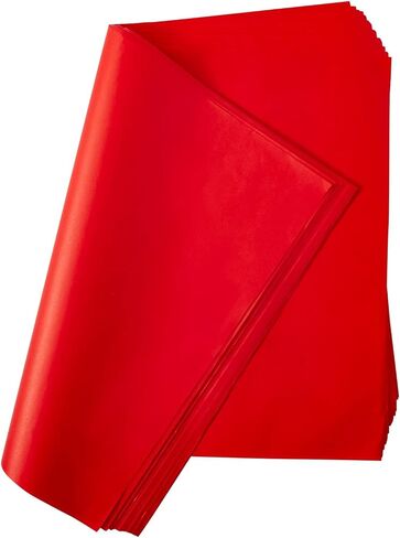 Juvale 160 Sheets Orange Tissue Paper for Gift Wrapping Bags, Bulk Set for Birthday Party, Holidays, Art Crafts, 15 x 20 Inches in Saudi Arabia