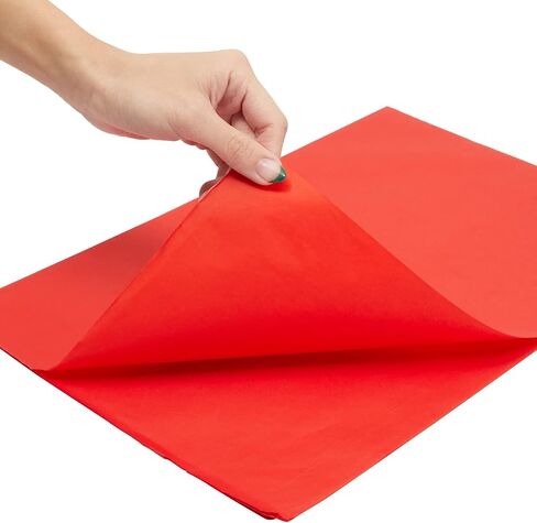 Juvale 160 Sheets Orange Tissue Paper for Gift Wrapping Bags, Bulk Set for Birthday Party, Holidays, Art Crafts, 15 x 20 Inches in Saudi Arabia