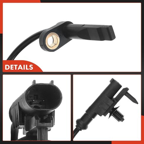 A-Premium ABS Wheel Speed Sensor Compatible with Infiniti Models - M35/M45 2006 2007 2008 2009 2010, Sedan - Front Driver or Passenger Side, Replace# 47910EG000, 0265007690 in Saudi Arabia