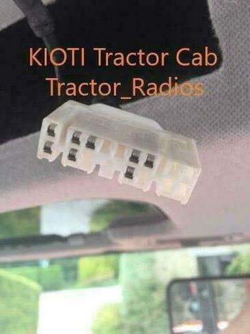 KIOTI Tractor Direct Plug N Play Bluetooth CD AM FM Stereo Radio NX RX DK CK in Saudi Arabia