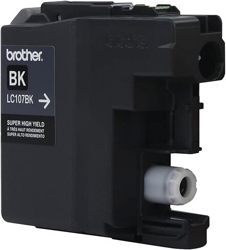 Brother Printer LC107BK Super High Yield Cartridge Ink, Black in Saudi Arabia