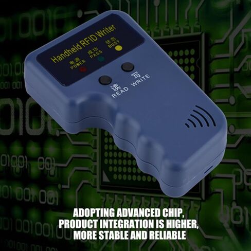 RFID Cloner Copier Copy Magnetic Key Duplicator Mac Handheld RFID Id Card Copier Reader Writer Desktop Card Holder Duplicator 6 Writable Tags 6 Cards in Saudi Arabia