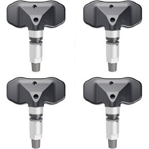 4pcs TPMS Sensor 25758220 10306573 25981210 Compatible for Cadillac STS XLR for Chevrolet Corvette 2005-2009 10306573 Plastic Gray
