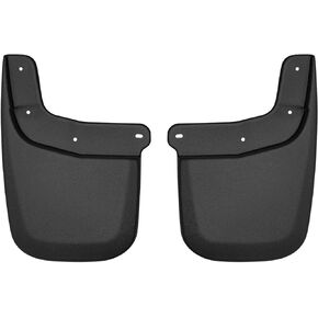 Husky Liners Mud Guards | Rear Mud Guards - Black | 59231 | Fits 2015-2022 Chevrolet Colorado/GMC Canyon w/o Flares or Cladding 2 Pcs
