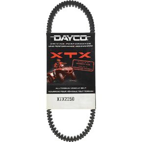 Dayco XTX2250 XTX Extreme Torque ATV/UTV Drive Belt, Black