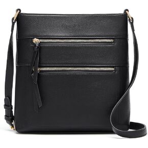 Cnoles Crossbody Bags for Women Trendy Fashion Shoulder Bag Vegan Soft Leather Purse For Ladies With Adjustable Strap
