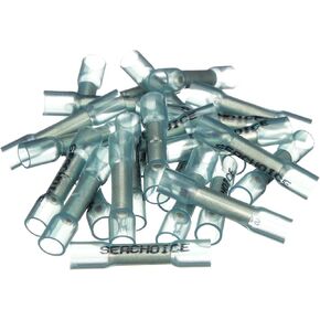 Seachoice Marine Grade Heat Shrink Butt Connector, Fits 16-14 Wire Range, Blue, Pack of 100 in Kuwait