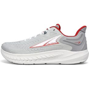 ALTRA Men's Torin 7 Road Running Shoe, Gray/Red, 10 Wide