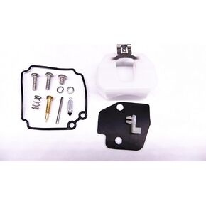 Boat Motor Carburetor Repair Kit 61N-W0093-00-00 for Yamaha 30HP C30 Outboard Engine, 18-7737 9-37508
