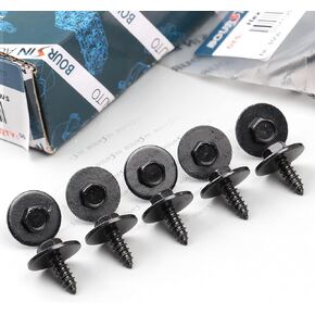 50Pcs Hex Head Sems Screws Engine Shields Splash Guard Bumper Cover For BMW 128i 135i 323Ci 325Ci 325xi 328i 330Ci 335d 335i 525i 528xi 530i 535xi 545i 550i 645Ci 650i 745Li M3 M5 M6 X5 X6 07147129160