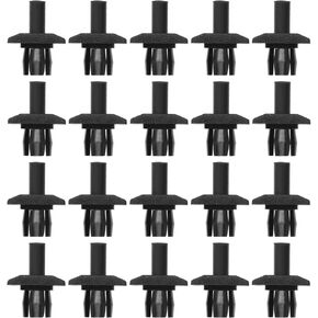 20Pcs Car Front Grille Trim Clip Replacement 171853695A Compatible with VW Golf 1974-1993 Transporter T25 1984-1992 MK1 Grill Trim Fixing Clips