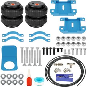 Blue Air Suspension Bags Kit 5000lbs Compatible with Dodge Ram 1500 2006-2008, Ram 2500 3500 2003-2010, Ram 2500 2011-2013, Ram 3500 2011-2012 Replace 2299 W21-760-2299 W217602299 Lift Kit
