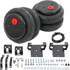 Tow Assist Over Load TOW-GM0010HD Air Suspension Bag Kit Compatible With Chevy/GMC 2500/2500HD 3500 Trucks 2001-2010 W/8 Lug Wheels