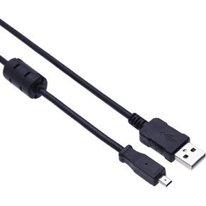 Kodak U-8 (U8) Easyshare USB Cable Cord Compatible with C140, C180, C182, C190, C310, C315, C330, C340, C350, C360, C433, C503, C513, C530, C763, C813, C875, C913, C1013, CD33 (Transfer/Charging)