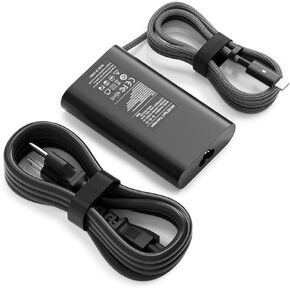 65W USB C Laptop Charger Compatible with Dell Latitude 5420 5520 3310 3310 2-in-1 3540 3510 3430 3520 5540 5440 5530 Precision 3560 3580 3570 XPS 13 Chromebook 11 14 3000 3100 5190 3400 Power Cord