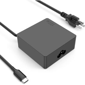 100W 90W USB C Laptop Charger for MSI Summit E16 E15 E14 E13 Flip Evo A12M A11UCT A11SCS A12MT,MSI Prestige 13 14 15 16 Evo A10M A11M A13M B12M B13M A12UC A12UD A10RC A10SC Type C Power Supply Cord