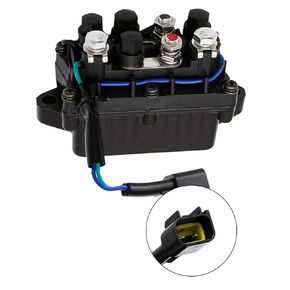 12V 2PIN Outboard Trim Relay, Replacement for Yamaha Trim Relay Outboard 4 Stroke Engine F150 & 250 40HP 50HP 60HP 75HP 90HP, Replace# 63P-81950-00-00 TRM6003