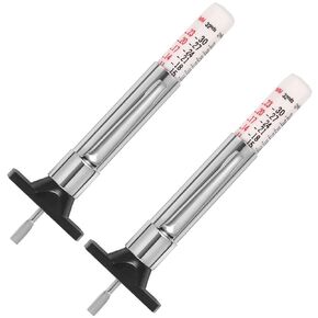 Tire Tread Depth Gauge, Tread Depth Gauge, Tire Gauges, Color Coded Tire Depth Gauge, Tire Tread Gauge, Tire Tread Depth Accurate Measurement Tools by PROND (Green Type - 2PCS)