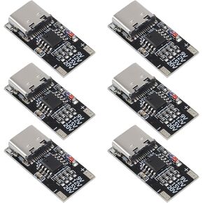6pcs USB-C PD Type C Trigger Board PD/QC Decoy Fast Charger Module Support DC 9V 12V 15V 20V for Laptop,Router,Optical Modem Adapter