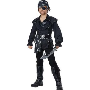 California Costumes boys Skull Island PirateCostume