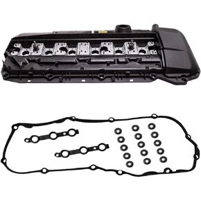 11121432928 Engine Valve Cover (For 2.5L/3.0L - M52/M54 - To 08/2002) Fit For B-M-W 2000 323Ci 328Ci 323i 328i /01-02 325Ci 325i 325xi 330Ci 330i 330xi 525i 530i X5 Z3 (Replace# SK510017)