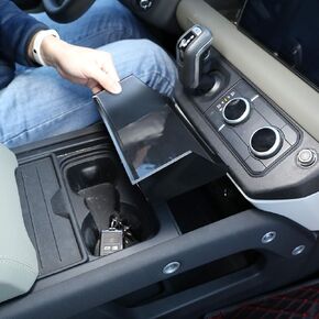 ABS Car Center Console Storage Box for Land Rover Defender 110 2020-2021 (Style 1)