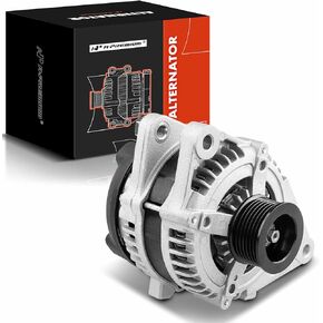 A-Premium Alternator Compatible with Toyota Tacoma 2005-2015 V6 4.0L, 4Runner 2003-2009 V6 4.0L, 12V 130Amp Clockwise 7-Groove Pulley, Replace# 1042103470, 104210-3471, 104210-4870