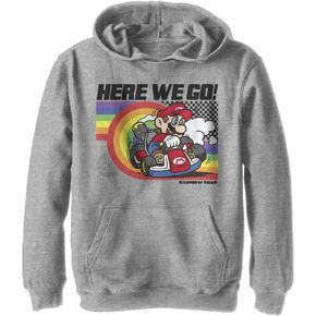 Nintendo Kids Rainbow Road Pride Youth Pullover Hoodie