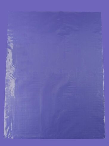 CleverDelights 18" x 24" Clear Poly Bags - 1 mil - 1000 Pack - Flat Plastic Bags 18x24 in Saudi Arabia