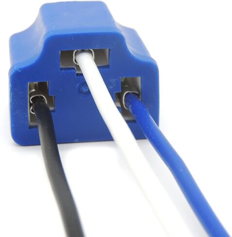 HiSport H4 HB2 9003 Wiring Harness Headlight Socket Heavy Duty 14AWG Ceramic Headlight,2PCS in Saudi Arabia