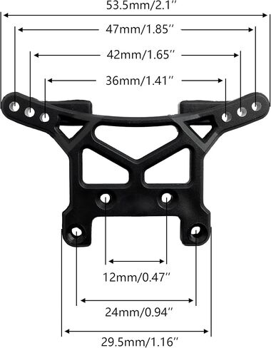9300E RC Car Shell Column Mount Body Post Holder Bracket PX9300-18 Accessories Spare Parts for 1:18 9300 9304 Trucks 300E 302E Brushless RC Cars in Saudi Arabia