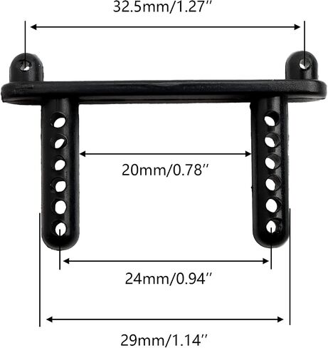 9300E RC Car Shell Column Mount Body Post Holder Bracket PX9300-18 Accessories Spare Parts for 1:18 9300 9304 Trucks 300E 302E Brushless RC Cars in Saudi Arabia