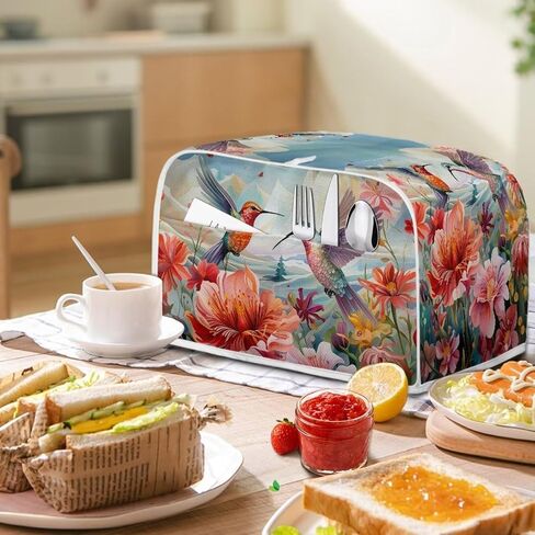 Black Cat Toaster Covers 2 Slice Long Slot Washable Pumpkin Dust Cover for Bread Maker Cover Halloween Kitchen Decor Toaster Dust Cover Keep Toaster Clean from Dust Fingerprint in Kuwait