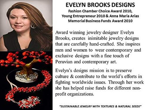 E B Evelyn Brooks Designs Classic Stretchy Adjustable Beaded Bracelet for Women 6.5" - 7.5" w/Meaningful Good Luck Huayruro Seeds Beads - Great Gifts for Mom, Daughter, Sister, Aunt, Girlfriend in Saudi Arabia