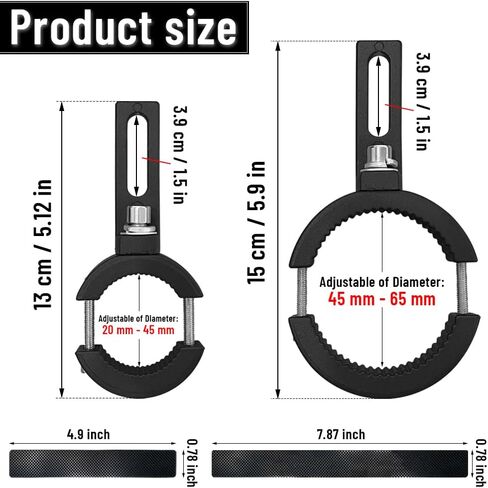 4 عبوات من دعامات تثبيت ضوء السوط، مقاس 2 حامل ضوء ATV قابل للتعديل حامل علم UTV لشريط اللف، شريط الضوء، الهوائي، الشاحنات، مناسب لقضبان الرف وقضبان الحزام مقاس 0.78 بوصة - 2.5 بوصة in Kuwait