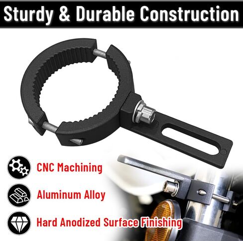 4 عبوات من دعامات تثبيت ضوء السوط، مقاس 2 حامل ضوء ATV قابل للتعديل حامل علم UTV لشريط اللف، شريط الضوء، الهوائي، الشاحنات، مناسب لقضبان الرف وقضبان الحزام مقاس 0.78 بوصة - 2.5 بوصة in Kuwait