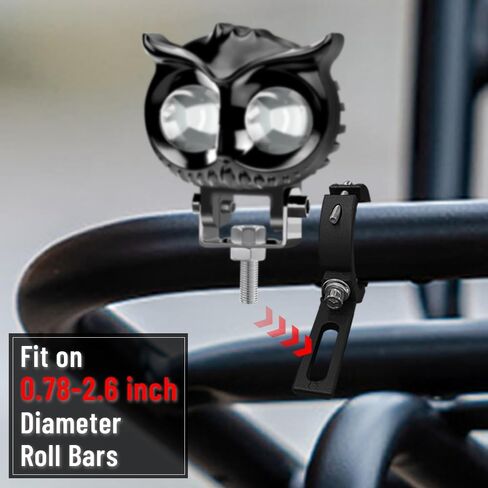 4 عبوات من دعامات تثبيت ضوء السوط، مقاس 2 حامل ضوء ATV قابل للتعديل حامل علم UTV لشريط اللف، شريط الضوء، الهوائي، الشاحنات، مناسب لقضبان الرف وقضبان الحزام مقاس 0.78 بوصة - 2.5 بوصة in Kuwait